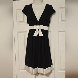 Dressbarn Collection Black and White Dress